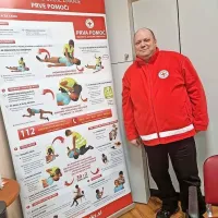 Rok Pucelj, novi predsednik piranskega Rdečega križa