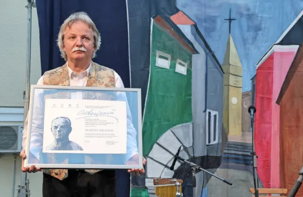 Marino Kranjac s Kocjančičevo nagrado   
