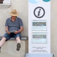 FOTO: Koper poln turistov s potni&scaron;ke ladje