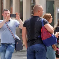 FOTO: Koper poln turistov s potni&scaron;ke ladje