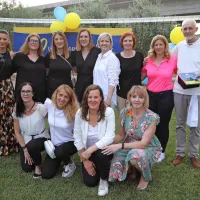 Pod jubilejno mrežo so se ob izjemnem trenerju Željku Rulofsu 
zbrala dekleta, ki so v sezoni 1996/97 prinesla koprski odbojki 
edini naslov državnega prvaka. 