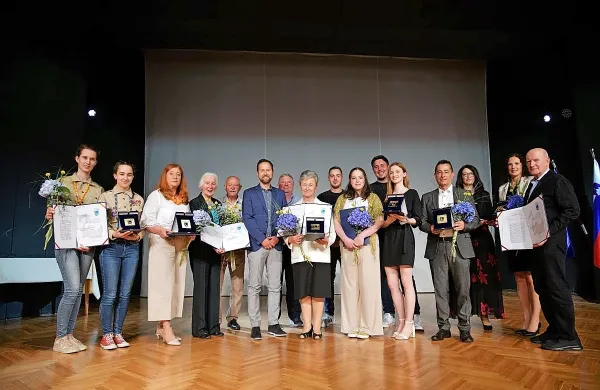 Ob občinskem prazniku so podelili deset  plaket in naziv častnega 
občana.