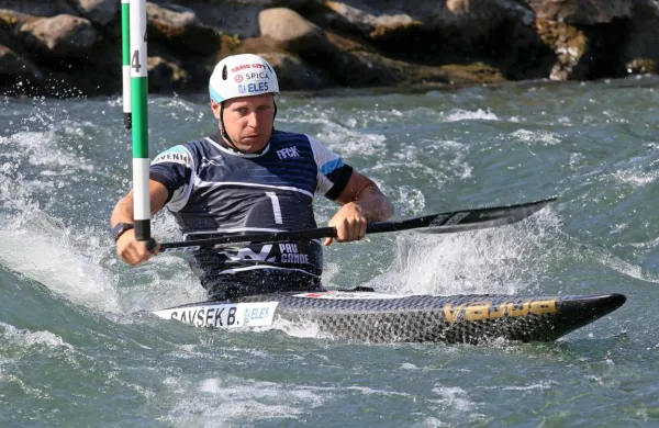 Slovenski kanuist Benjamin Savšek 