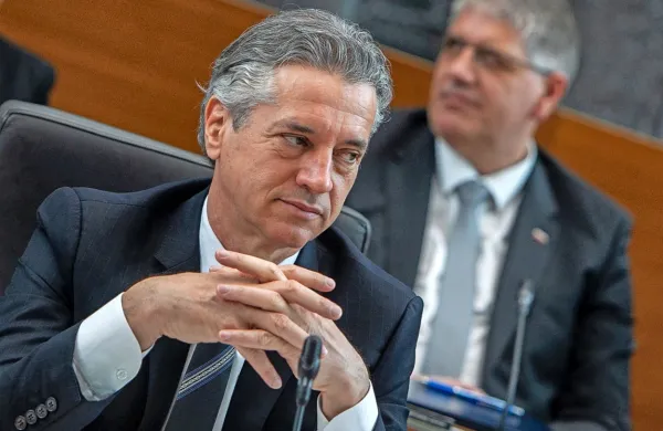 Premier in predsednik stranke Gibanje Svoboda Robert Golob