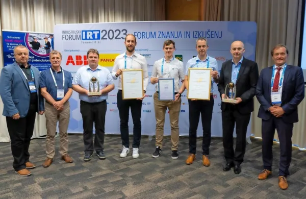 Priznanje Taras za Mahle in Institut Jožef &Scaron;tefan