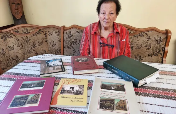 Častna občanka Magda Rodman je vneta raziskovalka zgodovine 
Vipave in zapisovalka življenjskih zgodb njenih ljudi.