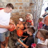 (FOTO) Čančar: &ldquo;Igram tudi za vse vas, za najlep&scaron;e mesto na svetu. To pa je Koper!&rdquo;