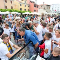 (FOTO) Čančar: &ldquo;Igram tudi za vse vas, za najlep&scaron;e mesto na svetu. To pa je Koper!&rdquo;