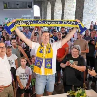 (FOTO) Čančar: &ldquo;Igram tudi za vse vas, za najlep&scaron;e mesto na svetu. To pa je Koper!&rdquo;