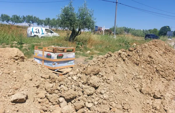 Prepoved prodaje sadja je očitno zalegla: stojnic ob cestah včeraj ni bilo