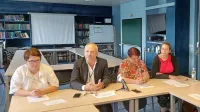 Internistična onkologinja Mojca Humar, direktor Dimitrij Klančič, 
strokovna direktorica Onkološkega inštituta Irena Oblak in vodja 
državnega programa obvladovanja raka Sonja  Tomšič so danes 
predstavili, kaj naj bi prinesli mreža onkoloških dejavnosti in 
kazalniki kakovosti.  