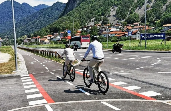 Kot žafran draga pot je del kolesarskih povezav, ki jih bodo še 
nadgrajevali. 