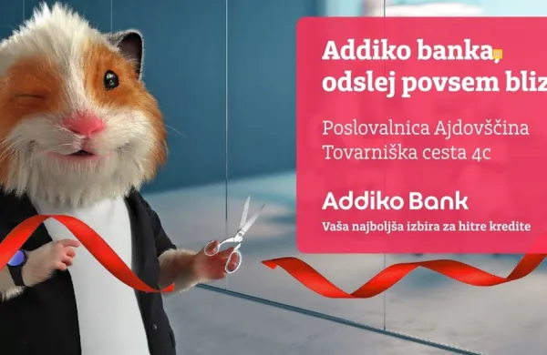 V Ajdov&scaron;čini odpira vrata nova poslovalnica Addiko banke