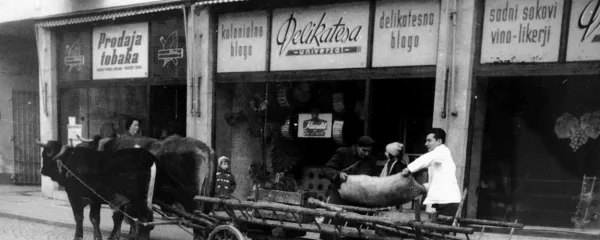 Idrija - v trgovino z volovsko vprego. Mogoče pa se bo zgodovina 
ponovila ...