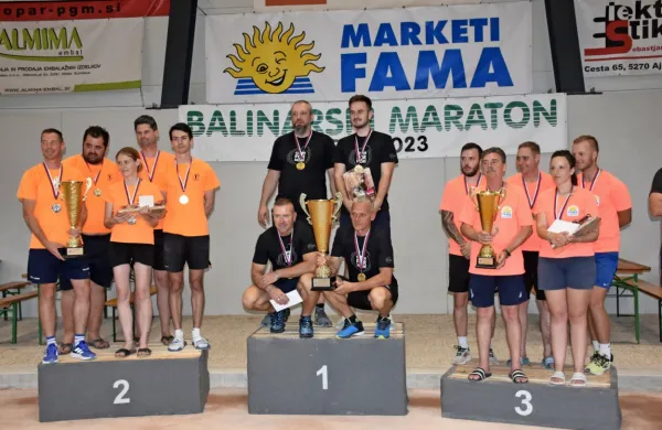 V najboljših ekipah ni manjkalo prvoligaških mojstrov.