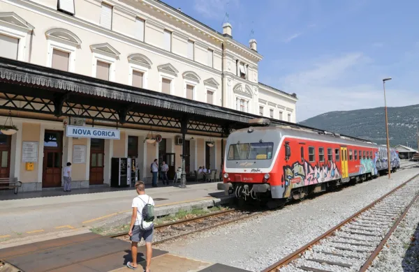 Za nadgradnjo novogoriške železniške postaje pred bližajočo se 
Evropsko prestolnice kulture je predvidenih 28,8 milijona evrov.