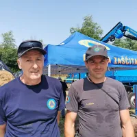 Pirotehnika Benjamin Kreševec in Aljaž Leban