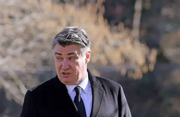 Hrvaški predsednik Zoran Milanović