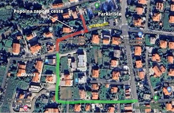 Zapore na cesti: začenja se gradnja kanalizacije