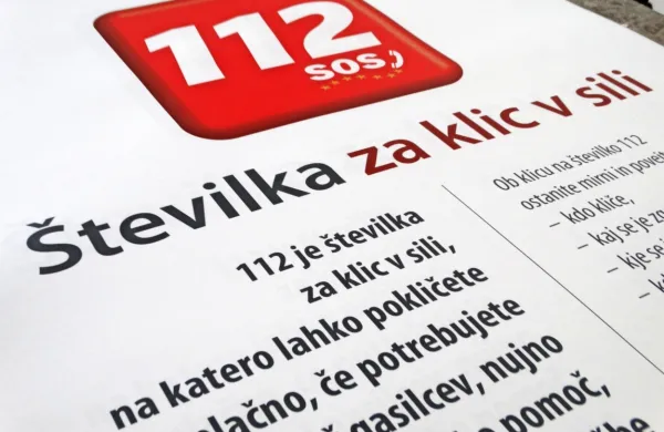 &Scaron;tevilka 112 preobremenjena, ne kličite v nenujnih primerih