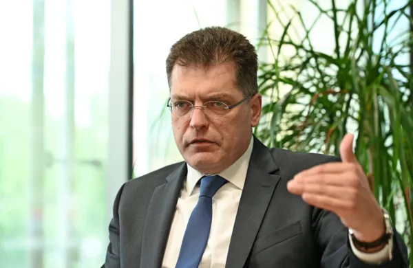 Evropski komisar za krizno upravljanje Janez Lenarčič
