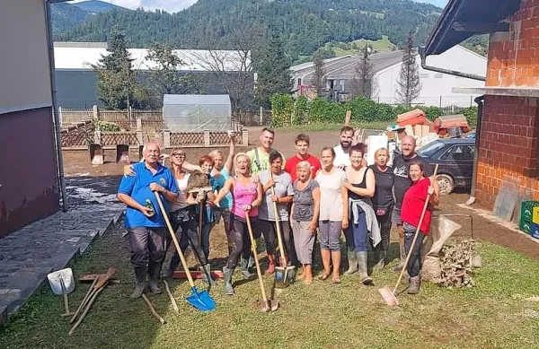 Na pomoč tudi ekipi diva&scaron;ke občine