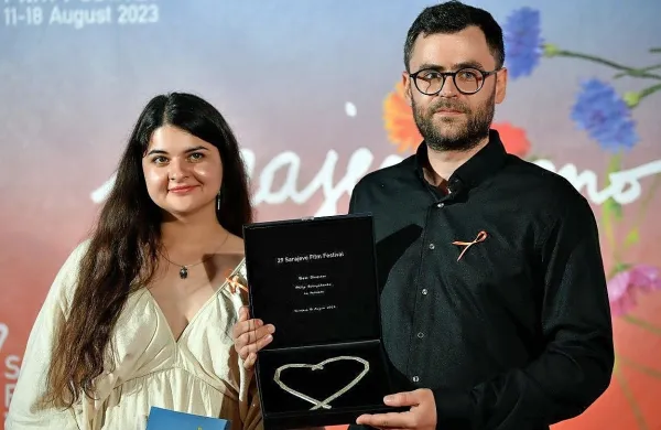 Nagrado srce Sarajeva za režijo je v kategoriji igranih filmov prejel 
ukrajinski režiser Filip Sotnjičenko za film La Palisiada.