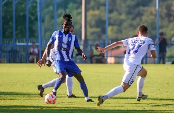 Prosper Obiora Nwachukwu je sicer edini na tekmi zatresel mrežo 
Gorice, vendar je bil v prepovedanem položaju.