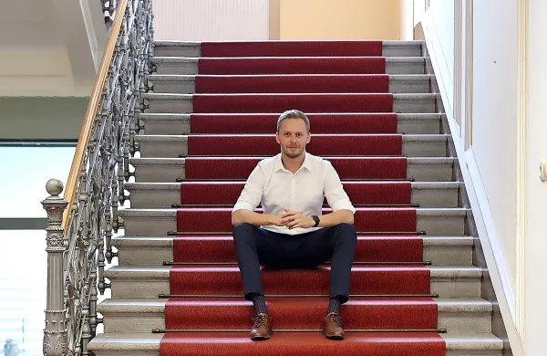 Damijan Zrim ima kljub mladosti že precej izkušenj v politiki.