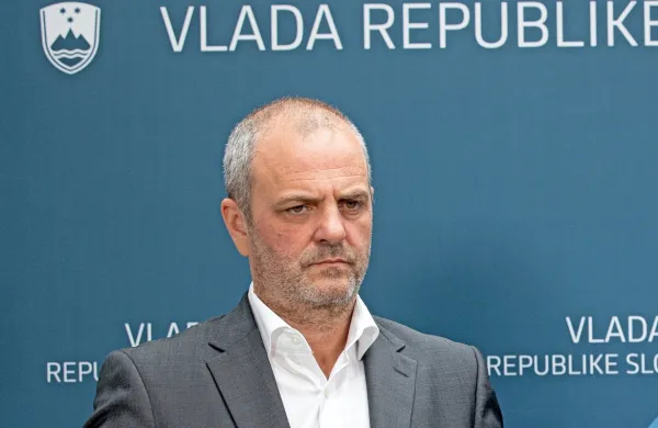 Minister za naravne vire in prostor Uroš Brežan.