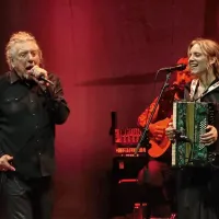 (FOTO in VIDEO) Plant v Portorožu: Ste pa res pogumno občinstvo!