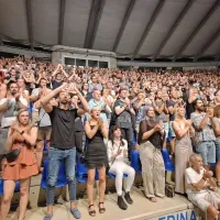 (FOTO in VIDEO) Plant v Portorožu: Ste pa res pogumno občinstvo!