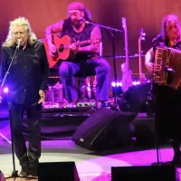 (FOTO in VIDEO) Plant v Portorožu: Ste pa res pogumno občinstvo!