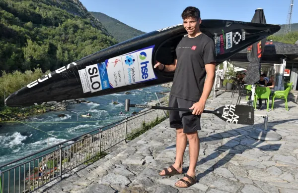 Nejc Polenčič je na domači solkanski progi  sezono zaključil s 
srebrom na DP U-23. 