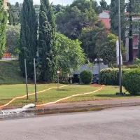 Zalilo je tudi garažo pod hoteli Metropol.