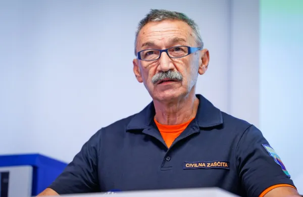 Poveljnik Civilne zaščite RS Srečko Šestan