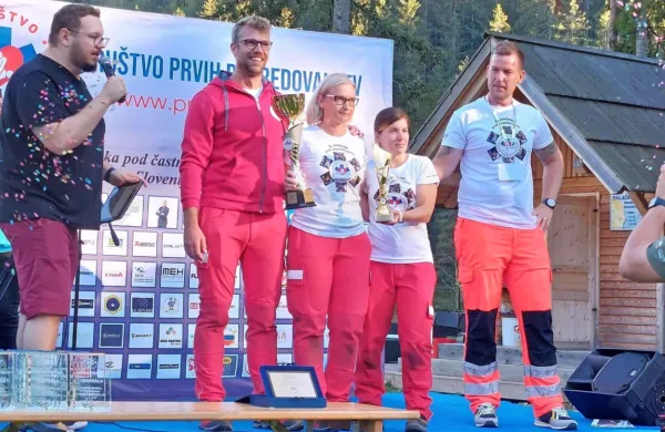 Ekipa prvih posredovalcev iz Kopra