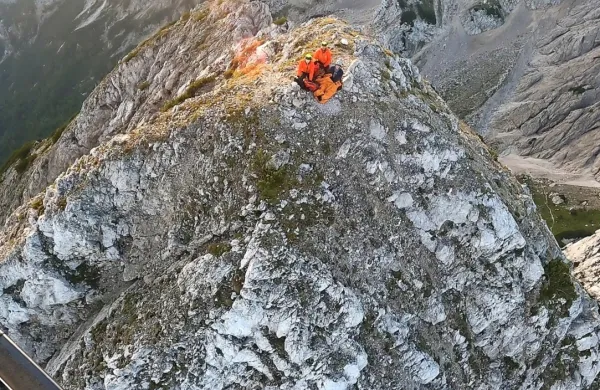 Reševanje na Jezerskem