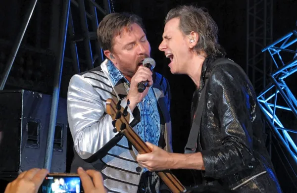  Duran Duran so pred več kot desetletjem nastopili v ljubljanskih 
Križankah.
