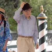 V Benetke je prispel tudi režiser Woody Allen.