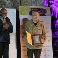 (FOTO) S podelitvijo glavne nagrade Ottu Tolnaiu se je sklenila leto&scaron;nja Vilenica