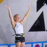 (FOTO) Janja Garnbret odnesla zmago na koprski Bonifiki