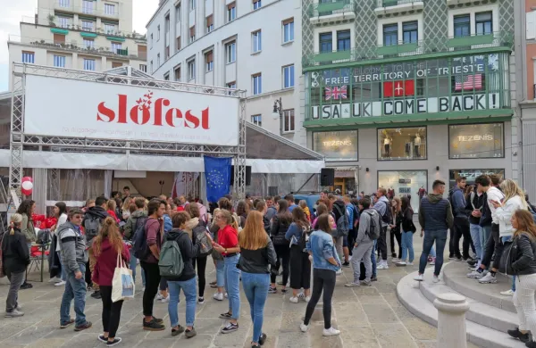 Utrinek iz Slofesta leta 2019