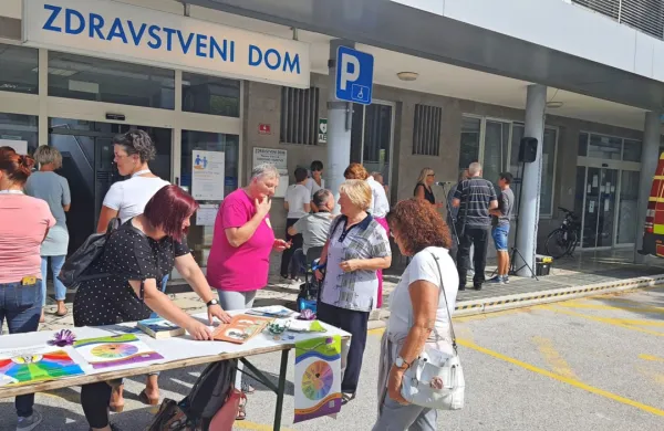 V novogoriškem ZD so skupaj  z lokalnimi društvi že včeraj opozorili na pomen varnosti pacientov.