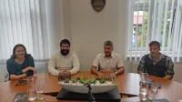 Na novinarski konferenci so spregovorili (z leve): Anja Kocman, 
Jan Pirnat, Igor Marentič in Vid Klemenc.