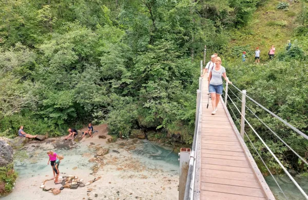 Soška pot spada med najbolj obiskane v Posočju. 