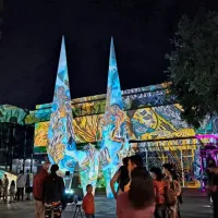 Svetlobna pot za uvod v festival R.o.R (FOTO, VIDEO)