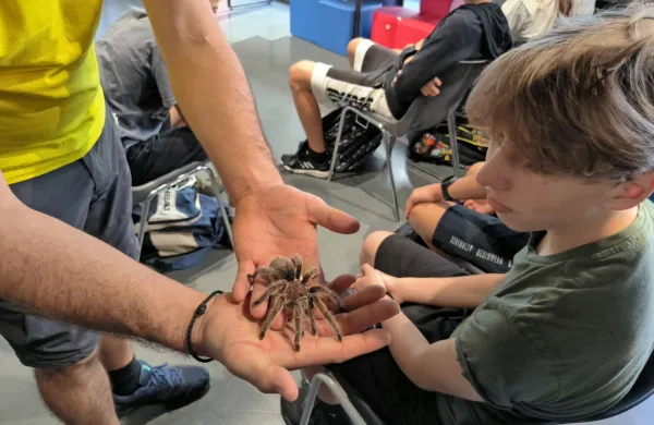 Znanost za radovedne s pajkom Rozi, udavom Araxom in ameri&scaron;kim gožem Bojanom (FOTO)