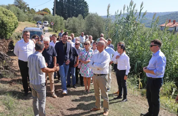 Začenja se oljkarska sezona, &ldquo;svojo&rdquo; oljko obirali tudi župani (FOTO)