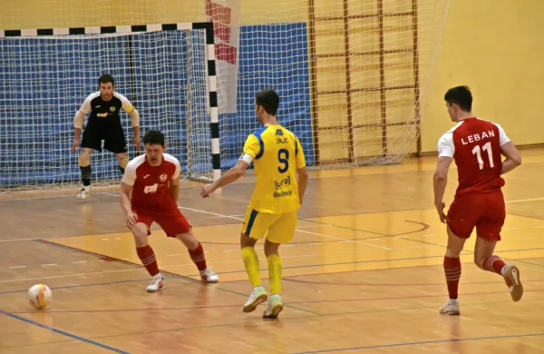 Dva gola je za zmago Oplasta dosegel Nejc Kovačič (levo, v rdeči 
opremi).